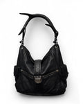 Large All Black Antler Bag