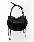 Medium All Black Antler Bag