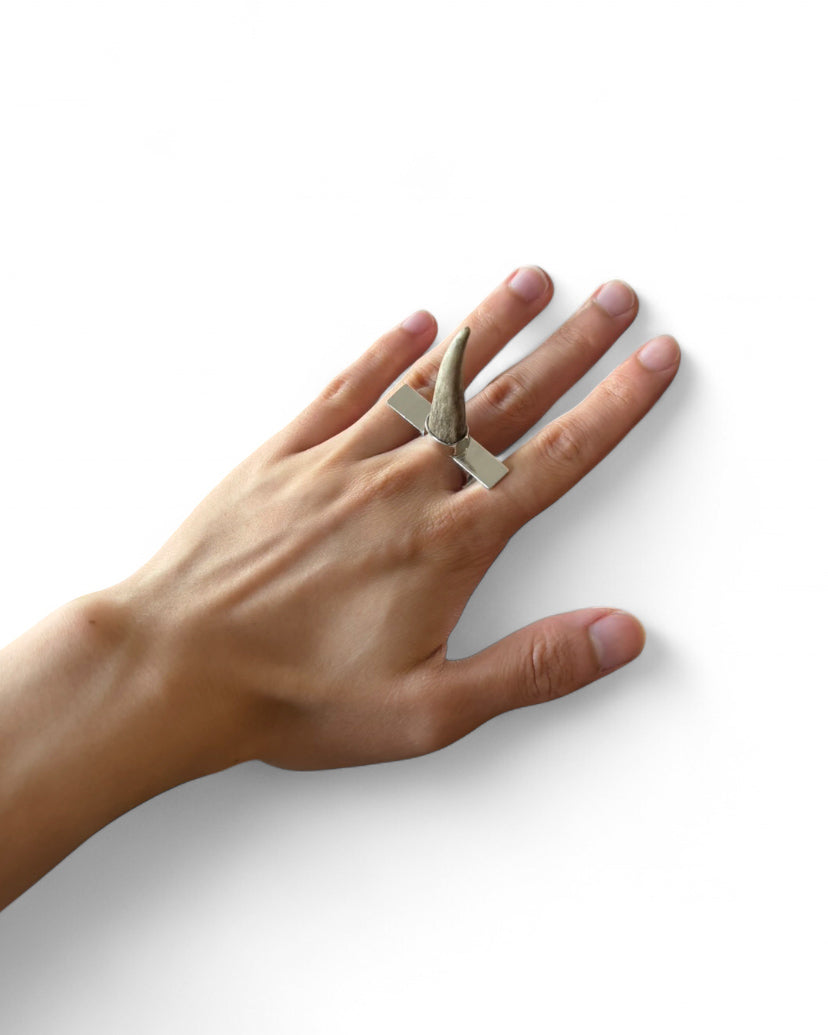 Antler Tip Ring